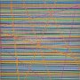 Coloured lines 3 magenta 2026, 30x30, Acryl-Acrylstifte auf Leinwand, € 290